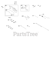Briggs & Stratton 356447-0158-B5 - Briggs & Stratton Horizontal Engine Controls Group