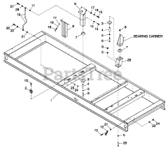 Generac QT08054KVNNA - Generac 80kW Home Standby Generator (SN: 4951145 - 4951145) (2008) Mounting Base 5.4L GB C5 (0F3588)