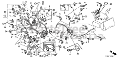 Honda HS1336 I A (SBAJ) - Honda 36" Snow Blower, Made in Japan (SN: SBAJ-5000001 - SBAJ-9999999) WIRE HARNESS