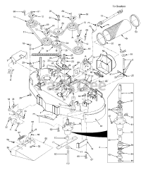 Scag SCR48-25CH - Scag Cougar 48" Zero-Turn Mower, 25hp Kohler (SN: 7540001 - 7549999)