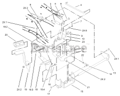 Toro 73542 (520 xi) - Toro Garden Tractor (SN: 230000001 - 230999999) (2003)