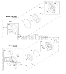 Briggs & Stratton 93312-0187-E1 - Briggs & Stratton Horizontal Engine Gear Reduction