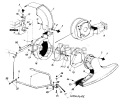 White Outdoor 243-685-190 - White Outdoor Shredder, 5hp (1993)