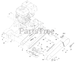 Exmark SG390HN - Exmark Stump Grinder, Honda (SN: 312000000 - 312999999) (2012)