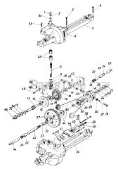 Ranch King 132-670G205 - Ranch King Lawn Tractor (1992) Right Hand Transaxle