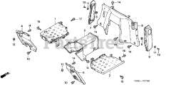 Honda H5518 NA2/D (TZAC) - Honda Multi-Purpose Tractor, Made in Japan (SN: TZAC-3500001 - TZAC-3599999) FLOOR PANEL
