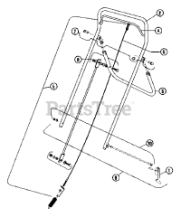Husqvarna AR 19 - Husqvarna 19" Aerator (2000-12) Handle / Control