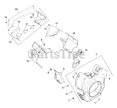 Kohler CH18-62535 - Kohler Command PRO Twin Engine, Made for West Texas Lee Co., 18hp, 13.4kW Blower Housing &amp; Baffles 6-24-80 (TP-2439-C) Rev 9/29/2006