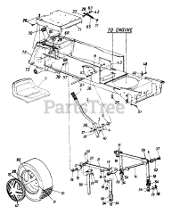 Huskee 14AV834P131 - Huskee Garden Tractor (1999) (Tractor Supply)