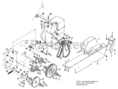 Simplicity 990551 - Simplicity Sno-Away 24" Snow Thrower, 5hp