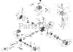 Cub Cadet 675-WUA - Cub Cadet 243cc Engine att