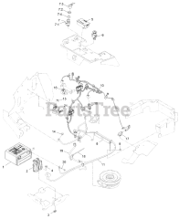 Exmark STS730AKC52400 - Exmark 52" Staris S-Series Stand-On Mower, Koh (SN: 404314159 - 406294344) (Rev B) (2019)