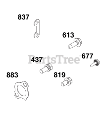 Briggs & Stratton 356447-0421-B5 - Briggs & Stratton Horizontal Engine Exhaust Group