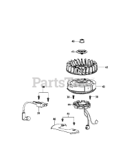 Troy-Bilt 4P90HUB - Troy-Bilt Engine 4P90HUB Ignition &amp; Electrical