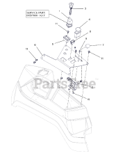 Ariens 991314 - Ariens Zenith 60" Zero-Turn Mower, Kawasaki FX (SN: 030000 - 034999)