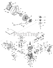 Toro 38130 (S-200) - Toro Snow Thrower (SN: 000000001 - 000015000) (1980) Engine Assembly Engine Tecumseh Model No. Ah520 Type 1585b Unit Model 38120 (used On Units With Serial No. 0300000