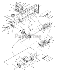 White Outdoor 190-627-000 - White Outdoor 42" 2-Stage Snow Thrower Attachment (2001)