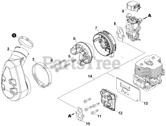 Echo PB-9010 H - Echo Backpack Blower (SN: P55915001001 - P55915999999)