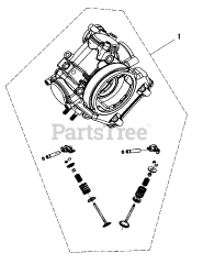 Cub Cadet Challenger 500 Camo (37AW7CLD010) - Cub Cadet 4x4 Utility Vehicle 500UTV Engine Cylinder Head