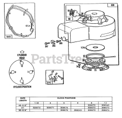 Briggs & Stratton 110902-3199-01 - Briggs & Stratton Vertical Engine Blower Hsgs,Rewind