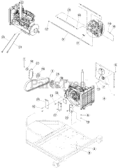 Bear Cat CH 922 DH - Bear Cat 9" Chipper, 2.2 L Diesel Kubota (SN: 5VJAA0017BW002771 - 5VJAA0016CW003752)