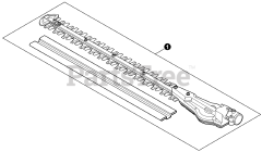 Echo SHC-225 - Echo Shaft Hedge Trimmer (SN: U58114001001 - U58114999999) Trimmer Head Kit