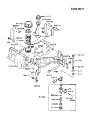 Kawasaki FB460V-BS19 - Kawasaki Engine FUEL-TANK/FUEL-VALVE