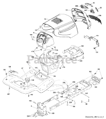 Poulan Pro PB 195H46 YT (960420059-01) - Poulan Pro Lawn Tractor (2008-04)