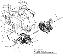 Gravely 991097 (Pro-Turn 160) - Gravely Pro-Turn 60" Zero-Turn Mower, Kohler EFI (SN: 030000 - 039999)