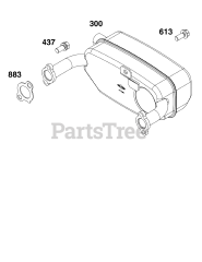 Briggs & Stratton 356447-0328-B5 - Briggs & Stratton Horizontal Engine