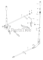 Husqvarna RZ 4622 (967009806) - Husqvarna 46" Zero-Turn Mower (2014-04) BRAKE / REAR MOWER LIFT