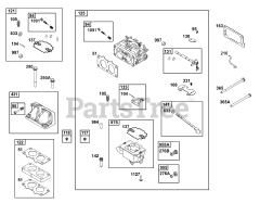 Briggs & Stratton 386447-0461-G1 - Briggs & Stratton Horizontal Engine Carburetor Group