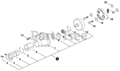 Echo SRM-4300 F - Echo Brush Cutter (SN: C30326001001 - C30326999999)