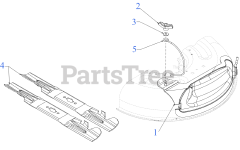 Cub Cadet 19A30046 (19A30046100) - Cub Cadet 42" Xtreme S Mulch Kit (2021) General Assembly
