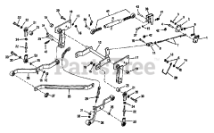 Troy-Bilt 51964R - Troy-Bilt 3 Point Hitch Kit (SN: 0100101 - 0199999)