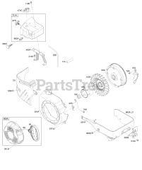 Briggs & Stratton 10D132-0002-F8 - Briggs & Stratton Horizontal Engine
