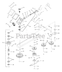 Gravely 885007 - Gravely 50" Deck for 2-Wheel Tractor (SN: 000252 - 000339)