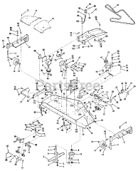 Troy-Bilt 51060S - Troy-Bilt 60" Side-Discharge Mower Deck