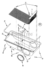 MTD OEM-190-063 - MTD Twin Bagger Assembly (2001)