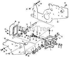 Simplicity 7013 H (1690184) - Simplicity Baron Lawn Tractor, 13hp