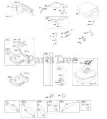 Briggs & Stratton 20L132-0110-G1 - Briggs & Stratton Horizontal Engine