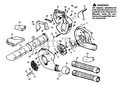 Paramount GB 150 - Paramount Blower BLOWER ASSEMBLY