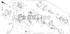 Honda HS80 K1 TA (SA1) - Honda Snow Blower, Made in Japan (SN: SA1-1100001 - SA1-9999999)