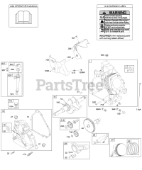 Briggs & Stratton 20C414-0111-E1 - Briggs & Stratton Horizontal Engine