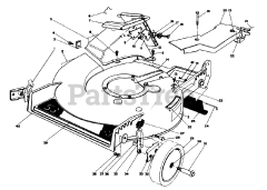 Toro 20622 C - Toro Walk-Behind Mower (SN: 008000001 - 008999999) (1988)