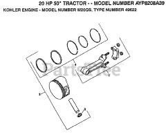 Electrolux/AYP AYP 8208 A39 - Electrolux/AYP Lawn Tractor (1993)