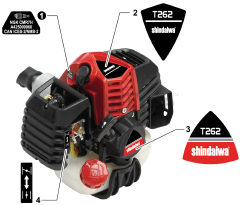 Shindaiwa T 262 - Shindaiwa String Trimmer (SN: T87514001001 - T8751499999)