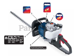 Shindaiwa DH 2510 - Shindaiwa Hedge Trimmer, Dual-Sided