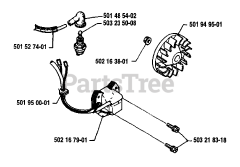 Husqvarna 22 LD - Husqvarna String Trimmer (1989-10) Ignition/Flywheel