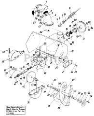 Cub Cadet 555 (314-555-100) - Cub Cadet 24" Snow Thrower (1984)